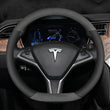 Couvre volant Tesla Cuir et Daim