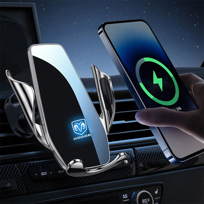 Support Téléphone Chargeur Sans Fil Dodge Ram 15W
