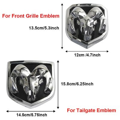 Emblème LED Dodge Ram lumineux pour calandre et ha 4