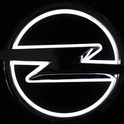 Emblème LED Opel Arrière 13.3x10.1cm Multicolore 3