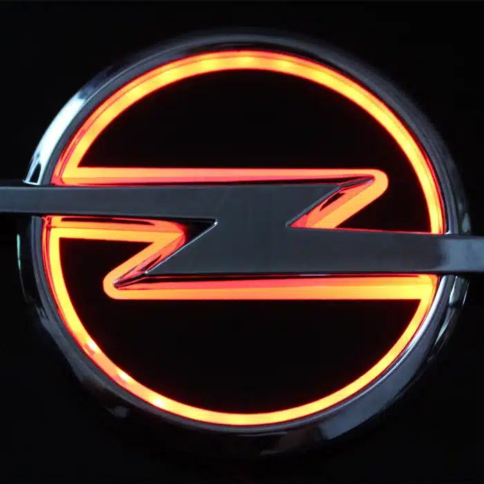 Emblème LED Opel Arrière 13.3x10.1cm Multicolore