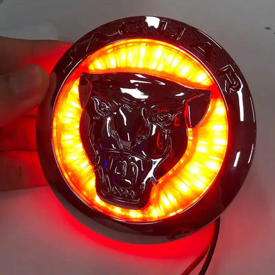 Emblème Jaguar LED 4D lumineux pour calandre avant 5