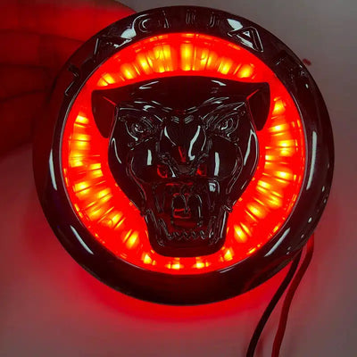 Emblème Jaguar LED 4D lumineux pour calandre avant 6