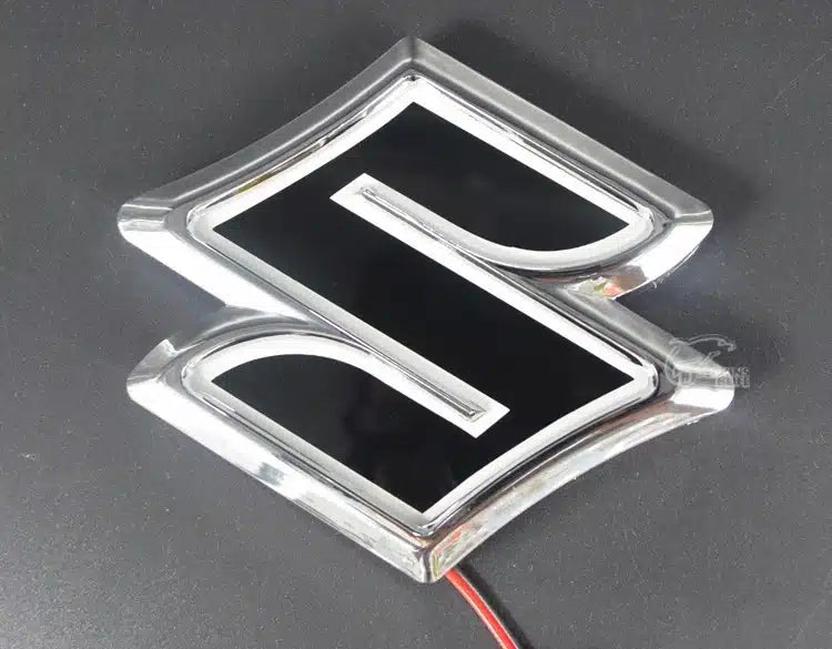 Emblème Suzuki LED 5D Lumineux Multicolore Feu Arrière 12V