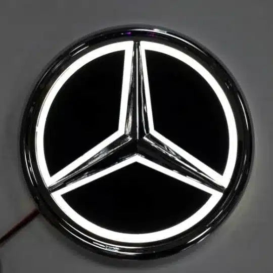 Emblème Lumineux Mercedes LED Calandre 18,5cm 12V  5
