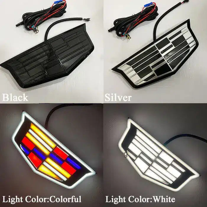 Emblème LED Cadillac Escalade Étanche Calandre