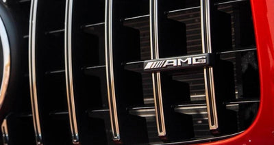 Emblème calandre Panamericana AMG Mercedes argent
