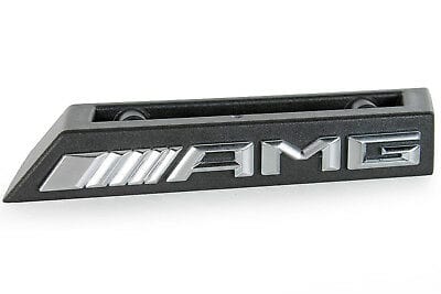 Emblème calandre AMG Mercedes argent