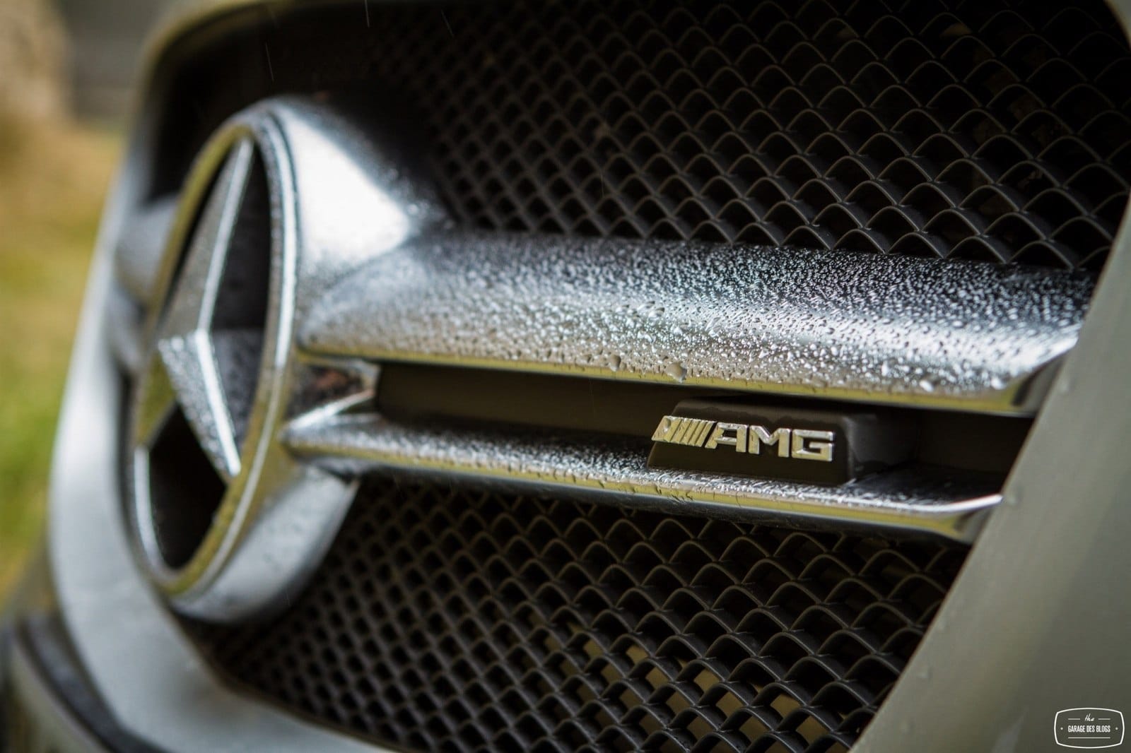Emblème calandre AMG Mercedes argent