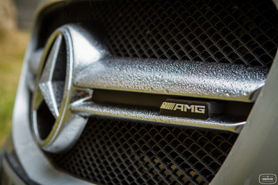 Emblème calandre AMG Mercedes argent
