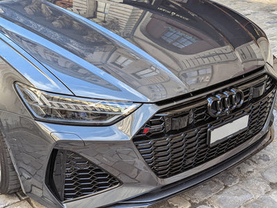 Emblème calandre Audi Black Edition