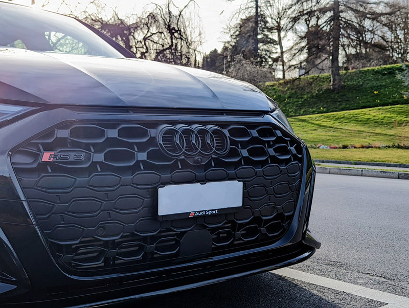 Emblème calandre Audi Black Edition