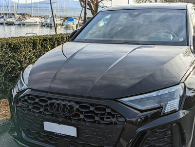 Emblème calandre Audi Black Edition