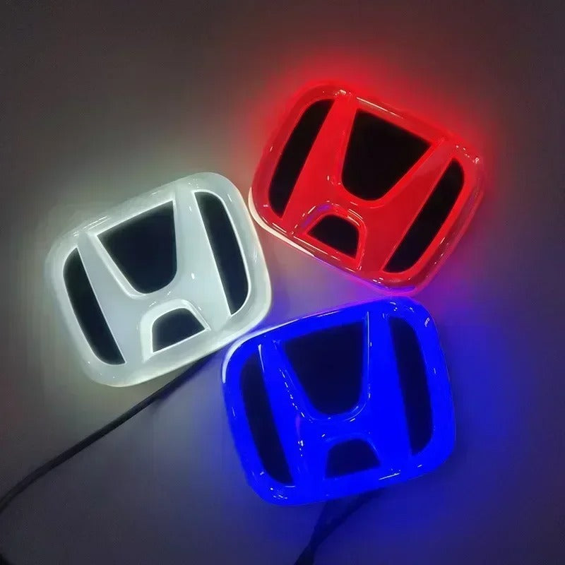 Emblème de calandre Honda Lumineux