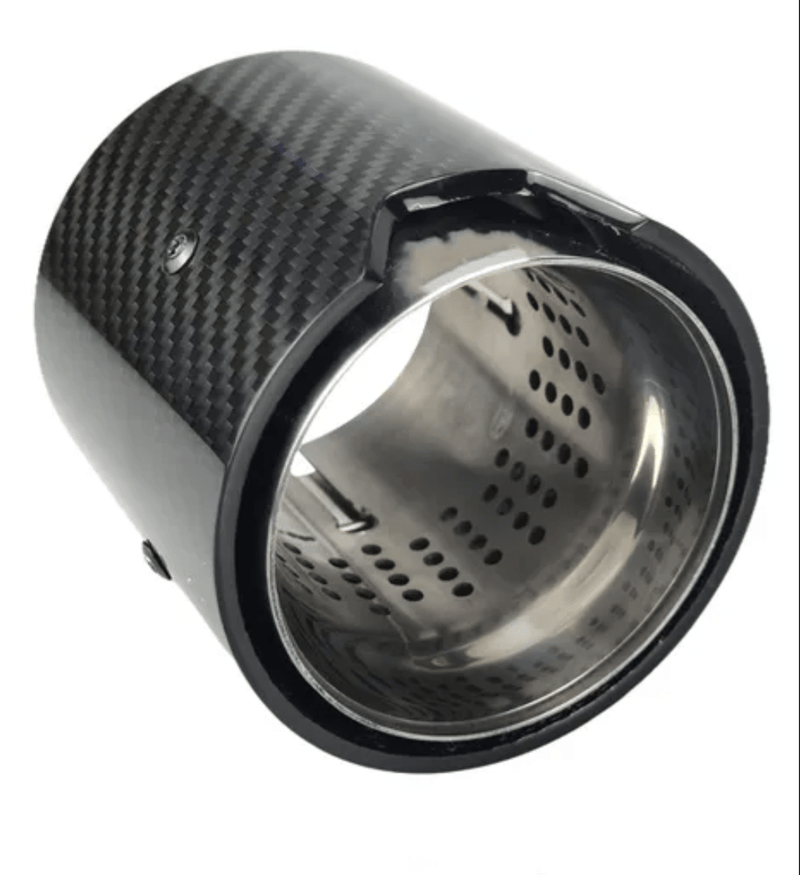 Embout d'échappement en fibre de carbone style BMW M Performance