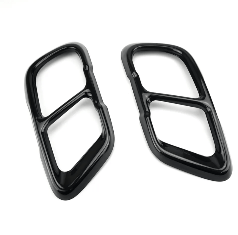 Embouts Échappement Noirs BMW M Look pour X5 G05 X6 G06 X7 G07