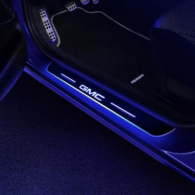 Seuils de porte LED GMC 7 couleurs étanches aimantés - vue 2