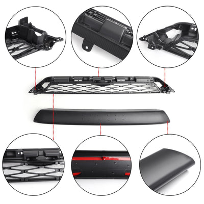 Grille Avant TRD Pro Toyota 4Runner Noir Mat 2014-2019