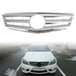 Grille Centrale Argent LED Mercedes-Benz W204 2008-2014