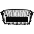 Grille Avant Style RS4 Noir Brillant pour Audi A4 S4 B8.5