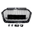Grille Avant Style RS3 Nid Abeille Noir Audi A3 S3 2017-2019