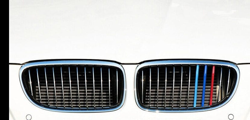 Bandes calandre BMW Motorsport tricolore