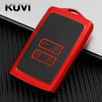 Étui de Protection Clé Renault TPU Koleos Kadjar Clio Captur Mégane Talisman Espace Zoé Scénic 4 Arkana Sandero
