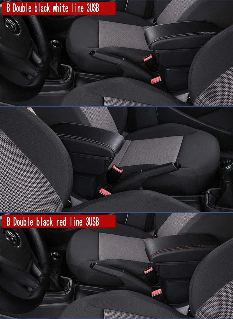 Accoudoir Central Citroën C3 et C4 Cactus avec Rangement et Prises USB