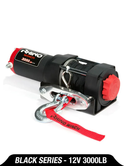 Treuil Électrique 3000 lbs Corde Dyneema 12V