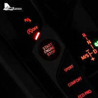 Bouton de Démarrage Cache Décoratif BMW G20 G05 X3 G01 — gros plan