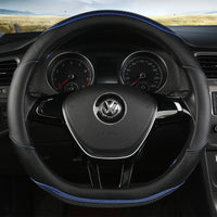 Couvre Volant Volkswagen Golf 7 Tiguan Forme D 38 cm Simili Cuir