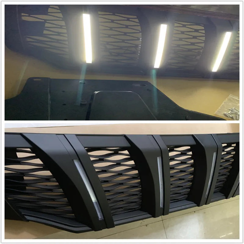 Calandre Nissan Navara NP300 2015-2019 Noir Mat avec ou sans LED
