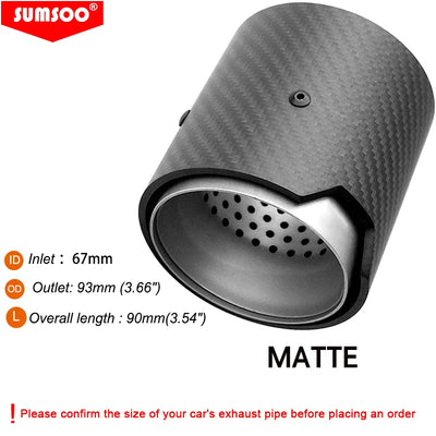 Embout d'Échappement Carbone BMW M2 M3 M4