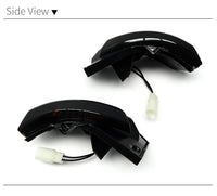 Clignotants Latéraux LED Dynamiques Séquentiels Toyota Corolla Sport E210 Sienta XP170 Yaris XP210 2019-2021 Noir ou Noir Fumé