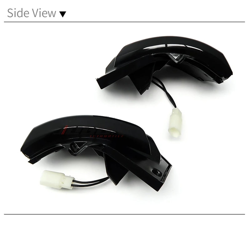 Clignotants Latéraux LED Dynamiques Séquentiels Toyota Corolla Sport E210 Sienta XP170 Yaris XP210 2019-2021 Noir ou Noir Fumé
