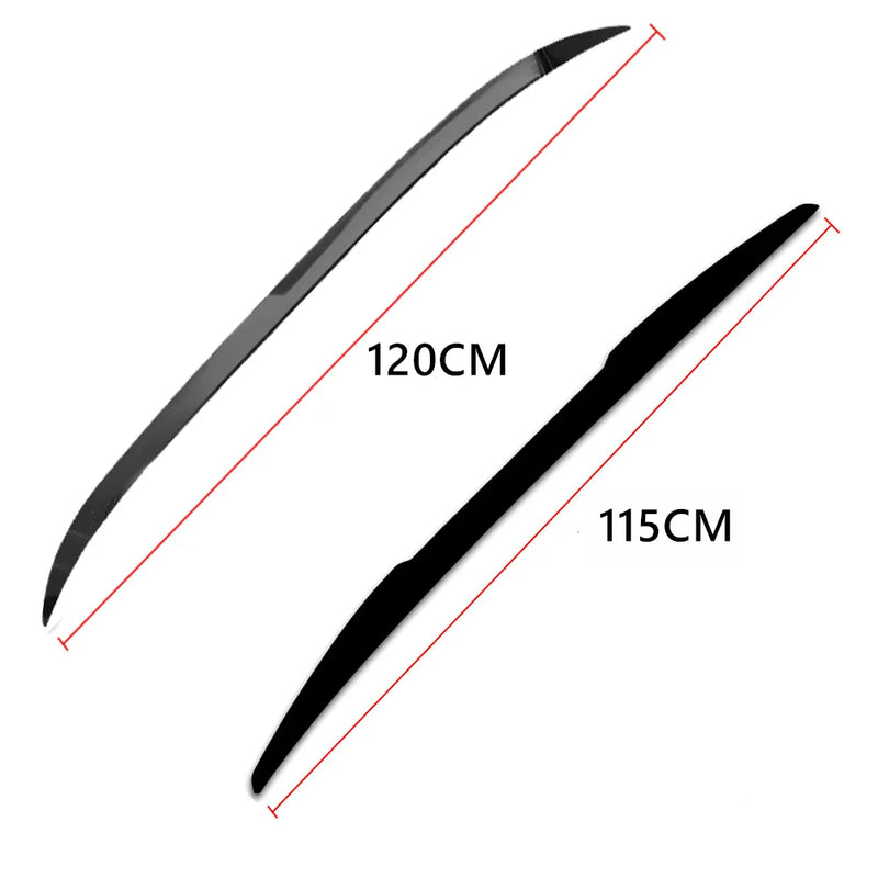 Becquet Universel Noir Brillant ABS 115-120 cm