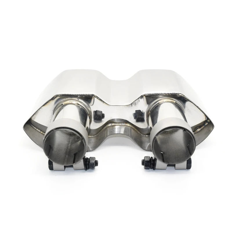 Embout d'Échappement Inox Ford Focus ST 2017 Sortie Carrée Double