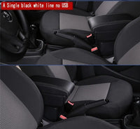 Accoudoir Central Citroën C3 et C4 Cactus avec Rangement et Prises USB