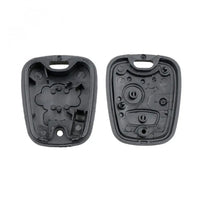 Coque de Clé Peugeot 106 206 306 406 Télécommande 2 Touches Version Complète