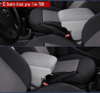 Accoudoir Central Citroën C3 et C4 Cactus avec Rangement et Prises USB