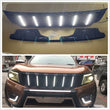 Calandre Nissan Navara NP300 2015-2019 Noir Mat avec ou sans LED