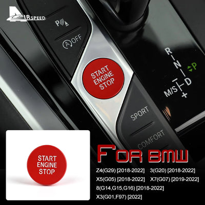 Bouton de Démarrage Cache Décoratif BMW G20 G05 X3 G01