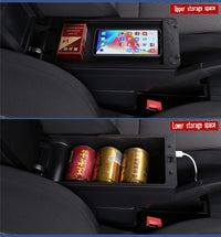 Accoudoir Central Citroën C3 et C4 Cactus avec Rangement et Prises USB