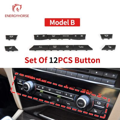 Cache-Boutons de Climatisation BMW Série 5 X5 F10 F15
