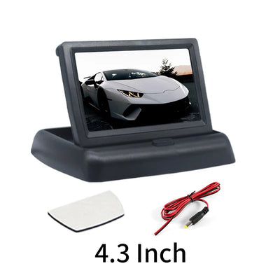 Caméra de Recul Écran LCD 4.3 Pouces Hippcron