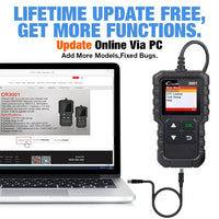 OBD2-Scanner LAUNCH Creader CR3001 Farbdisplay