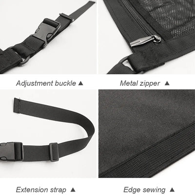 Rangement de Plafond SEAMETAL Filet Zippé 80 x 55 cm