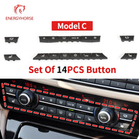 Cache-Boutons de Climatisation BMW Série 5 X5 F10 F15 — vue de profil