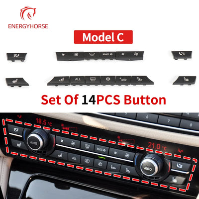 Cache-Boutons de Climatisation BMW Série 5 X5 F10 F15