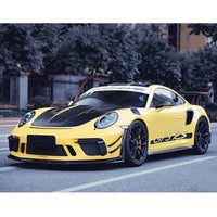 Kit Carrosserie Style GT3 RS Porsche 911 Carrera 991.2, Pare-chocs Avant et Jupes Latérales